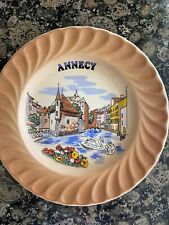 Annecy porcelain plate for sale  Canyon Lake