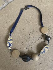 Chunky blue neaxklace for sale  NORTHWICH