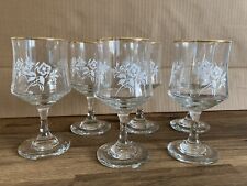 Vintage crystal wine for sale  SWADLINCOTE