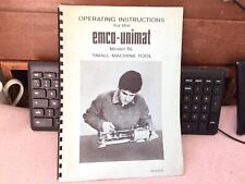 Original emco unimat for sale  HARROGATE