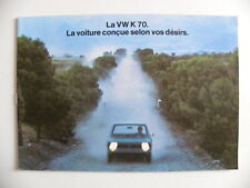 Catalogue brochure 70 d'occasion  France