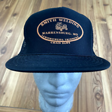 Vintage Nissin Black Smith Welding Mesh Back Foam Trucker Hat Adult OSFA for sale  Shipping to South Africa