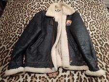 Leather bomber jacket for sale  Ireland