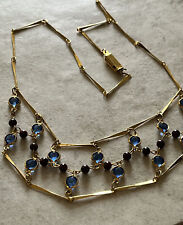 Goldtone vintage necklace usato  Torino