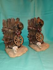 Western bookends wagon for sale  Roswell