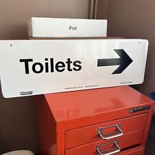 Reversible toilet signs for sale  Shipping to Ireland
