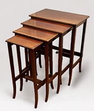 Victorian Mahogany Quartetto Nest Of  Tables, Perfect Coffee / Lamp Tables for sale  Shipping to South Africa