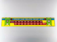 United Twin Cities Shuffle Alley Bowler Bowling Machine Score Plexiglass Marquee, used for sale  Shipping to South Africa