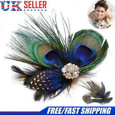 Peacock feather fascinator for sale  UK