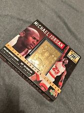 Tarjeta de oro original de 23 kt de Michael Jordan Upper Deck *nueva en caja*, usado segunda mano  Embacar hacia Argentina