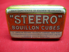 Vintage steero bouillon d'occasion  Expédié en Belgium