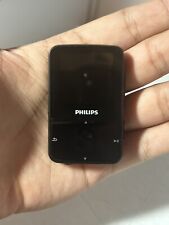 Reproductor de MP3 multimedia Philips GoGear Vibe 4 GB negro, la batería no puede contener la carga probada segunda mano  Embacar hacia Argentina