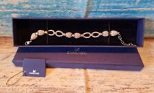 Swarovski Selma White Crystal Rhodium Plated Bracelet RRP £165 for sale  Shipping to South Africa