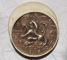 Ancienne medaille lion d'occasion  Conques-sur-Orbiel
