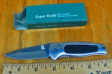 Faca Lockback Super Knife aço inoxidável lâmina de 3" comprar usado  Enviando para Brazil