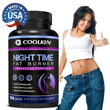 Night Time Fat Burner - Weight Loss - with White Kidney Bean, Green Coffee Bean, used for sale  Shipping to South Africa