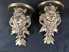 Pair vintage brass for sale  WOLVERHAMPTON