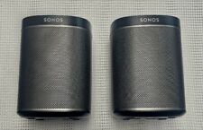 Alto-falantes sem fio Sonos Play 1 pacote com dois (par) preto comprar usado  Enviando para Brazil