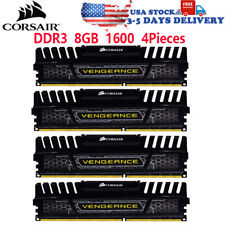 DIMM de memoria RAM de escritorio Corsair Vengeance DDR3 32 GB (4x8 GB) 1600 MHz PC3-12800  segunda mano  Embacar hacia Argentina