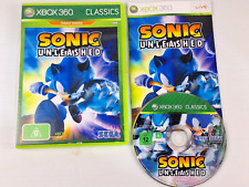 Sonic Unleashed Xbox 360 Classics PAL completo com manual - VENDEDOR OZ, usado comprar usado  Enviando para Brazil