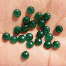 Lote de piedras preciosas sueltas cabujón verde natural de 3 mm a 20 mm cabujón segunda mano  Embacar hacia Argentina