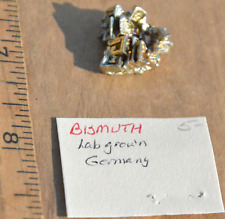 Bismuth, Lab Grown, Germany, Hexagonal, Soft (2-2.5), (Steve Garza) for sale  Shipping to South Africa