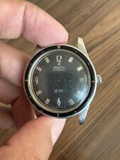 Raro Vintage Zenith Automático S.58 Relógio de Mergulhador Para Reparos de Peças comprar usado  Enviando para Brazil