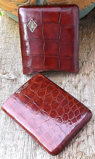 Dunhill crocodile leather for sale  SAFFRON WALDEN
