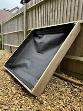 Raised wooden bed for sale  ROMSEY