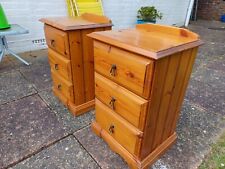 pine bedside tables for sale  HINDHEAD
