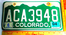 Colorado license plate for sale  Moriarty