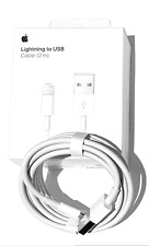 OEM Original Genuine Apple iPhone Lightning Charger Cable 2m/6ft 11 PRO MAX O for sale  Shipping to South Africa