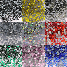 Clear Hotfix Rhinestones Glass Strass Iron On Hot fix Crystal For Fabric Garment for sale  Shipping to South Africa