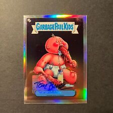 2023 Topps GPK TOM BUNK AUTOGRAPH, #48/50! Tom Thumb Garbage Pail Kids REFRACTOR for sale  Shipping to South Africa