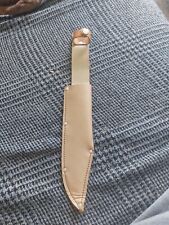 Leather bowie sheath for sale  IPSWICH