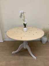 Pine pedestal round for sale  WIMBORNE