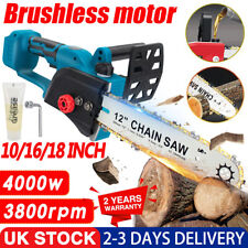 Electric cordless chainsaw for sale  TAMWORTH