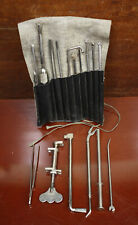 Vintage Complete Apsco Piano Tuning Tool Kit Full Pouch Plus Extras. EXCELLENT. for sale  Shipping to South Africa