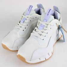 Zapatos para mujer Reebok Zig Dynamica 4.0 de entrenamiento para correr con cordones blancos puros segunda mano  Embacar hacia Mexico