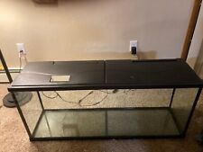 Used, 55 gallon fish tank aquarium with extra filter cartridges for sale  Green Bay