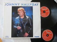 Double 33t vinyle lp Johnny Hallyday Impact Mes Yeux Sont Fous compilation lire d'occasion  Besançon