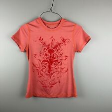 Prana Mujer Talla M Naranja Mangas Cortas Gráfico Camiseta Yoga Entrenamiento Bebé Camiseta segunda mano  Embacar hacia Argentina