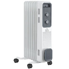HOMCOM Oil Filled Radiator Portable Space Heater W/ 7 Fin, New other for sale  Shipping to South Africa