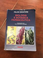 Senatore biologia botanica usato  Napoli