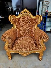 Throne chair baroque for sale  MAIDSTONE