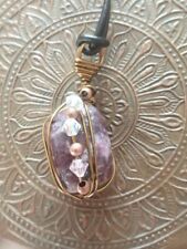 Lepidolite pendant handmade for sale  WOLVERHAMPTON