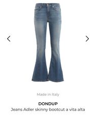 jeans dondup donna 26 usato  Volvera