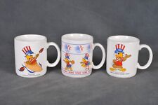 Used, Los Angeles 1984 Summer Olympics Mugs (3) Canoeing/Sam The Eagle/Stars In Motion for sale  Shipping to South Africa