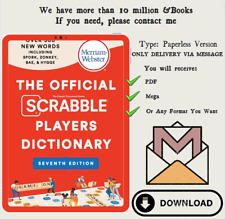 Oficjalny słownik graczy SCRABBLE, siódme wydanie, najnowsza edycja na sprzedaż  Wysyłka do Poland
