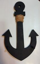 Black wooden anchor for sale  Pelsor